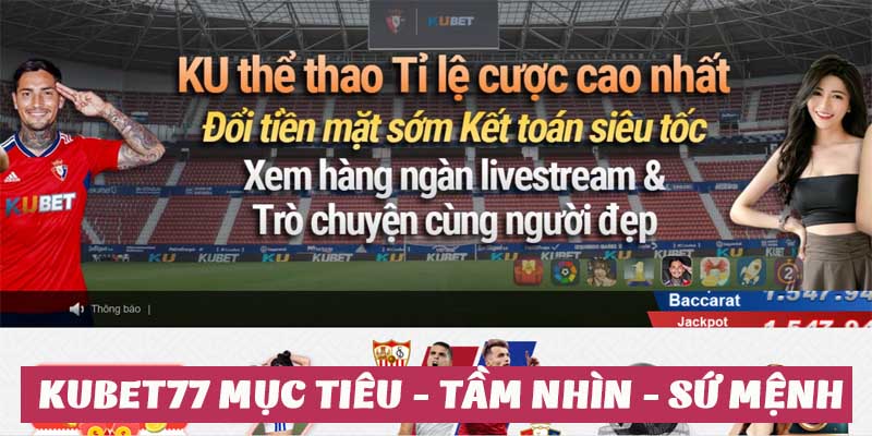 Giới thiệu Kubet77 hoạt động 20 năm trên thị trường